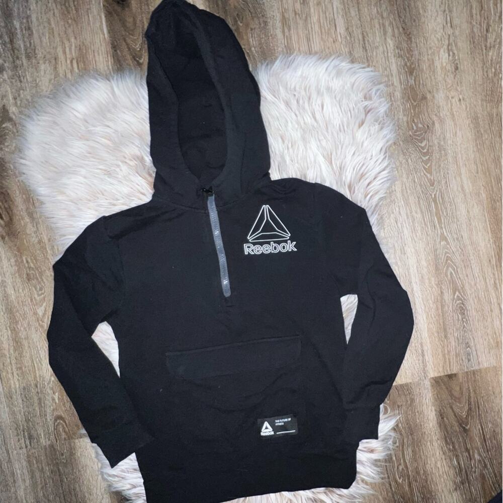 Reebok kids black hoodie